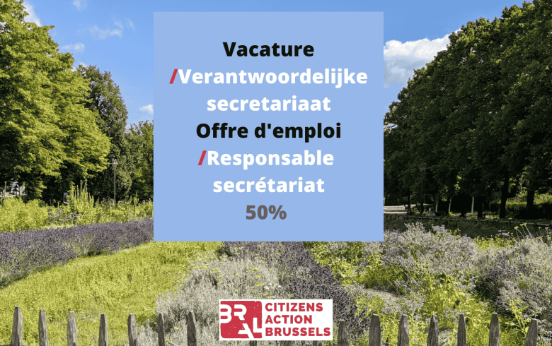 Vacature secretariaatsverantwoordelijke